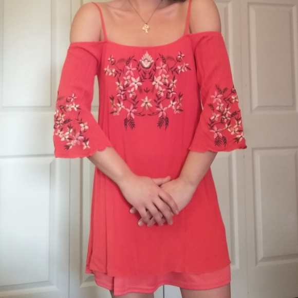 Embroidered Dress - Picture 1 of 2